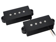 Boston - VPB-57-BK - split coil humbucker pickup, Alnico 5 rods, black fiber bobbins, waxed formvar wire, 10.3K