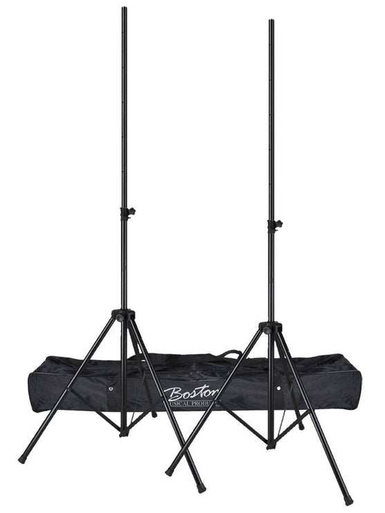 one pair of lighting stands with bag, 300cm, max 30kg, 35mm diameter, steel