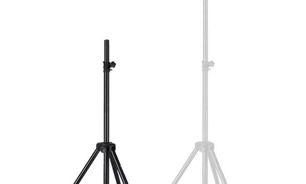 one pair of lighting stands with bag, 300cm, max 30kg, 35mm diameter, steel