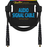 Boston - AC-211-600 - Audio Signal Cable, 6.3mm Jack Mono To 6.3mm Jack Mono, 6.00 Meter