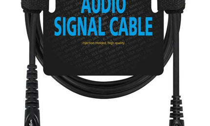 audio signal cable, 3.5mm jack stereo to 6.3mm jack stereo, 0.75 meter