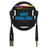 audio signal cable, XLR male to 6.3mm jack stereo, 1.50 meter