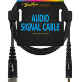 Boston - AC-282-300 - Audio Signal Cable, Xlr Male To 6.3mm Jack Stereo, 3.00 Meter