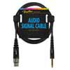 audio signal cable, XLR female to 6.3mm jack stereo, 0.75 meter