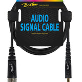 Boston - AC-292-600 - Audio Signal Cable, Xlr Female To 6.3mm Jack Stereo, 6.00 Meter