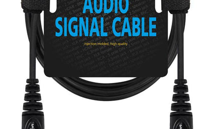 audio signal cable, XLR female to XLR male, 0.30 meter