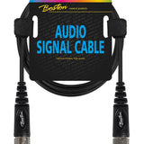 Boston - AC-298-075 - Audio Signal Cable, Xlr Female To Xlr Male, 0.75 Meter