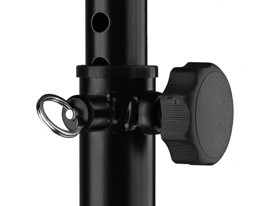 adjustable speaker pole, 72-110cm, 35mm steel, max 30kg, made in EU