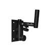 wall mount speaker stand, steel, pivotable, max 40kg, made in EU, 20cm reach