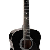 Nashville - GSD-6034-BK - dreadnought 3/4 scale guitar – Heads, Black