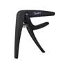 spring loaded capo for classic guitar, black