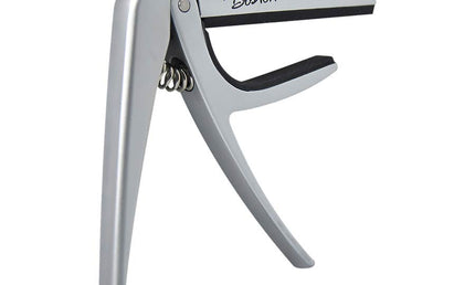 spring loaded capo for classic guitar, titanium