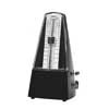 mechanical metronome with bell (0-2-3-4-6), 40-208 bpm, black