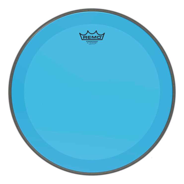 Remo - P3-1316-CT-BU - 16 " Powerstroke® P3 Colortone™ batter drumhead, blue