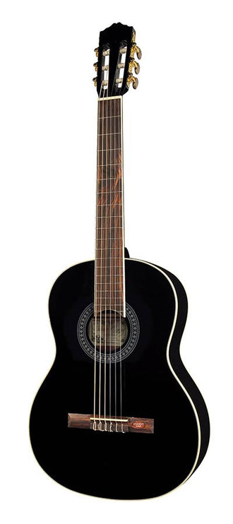 Salvador Cortez - CC-10-BK - classic guitar – B&S, Black