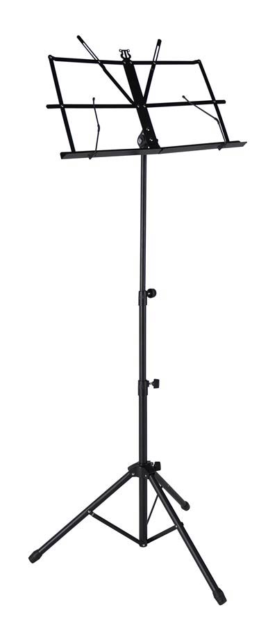 Boston - MS-40-BK - Music Stand, Foldable, Including Bag, Black
