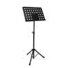 metal music stand with perforated desk (49x34cm), bulk packed (no individual carton)