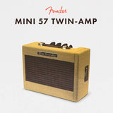 Fender - 234811000 - Battery Amp 'Mini ‘57 Twin-Amp™', Wooden Housing, 1W, 2X3" Speakers