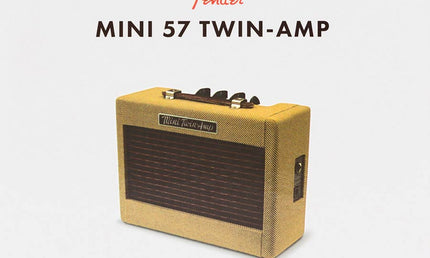 battery amp 'Mini ‘57 Twin-Amp™', wooden housing, 1W, 2x3" speakers