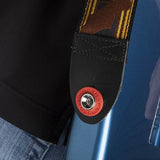 Fender - 990819000 - Strap Blocks, Rubber Strap Locking Rings, One Pair Red And One Pair Black