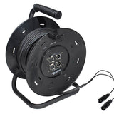 Boston - R-02-30 - Cable Drum, 30 Meter, In 2 Xlr Female, Out 2 Xlr Male