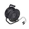 cable drum, 30 meter, in 2 xlr female, out 2 xlr male