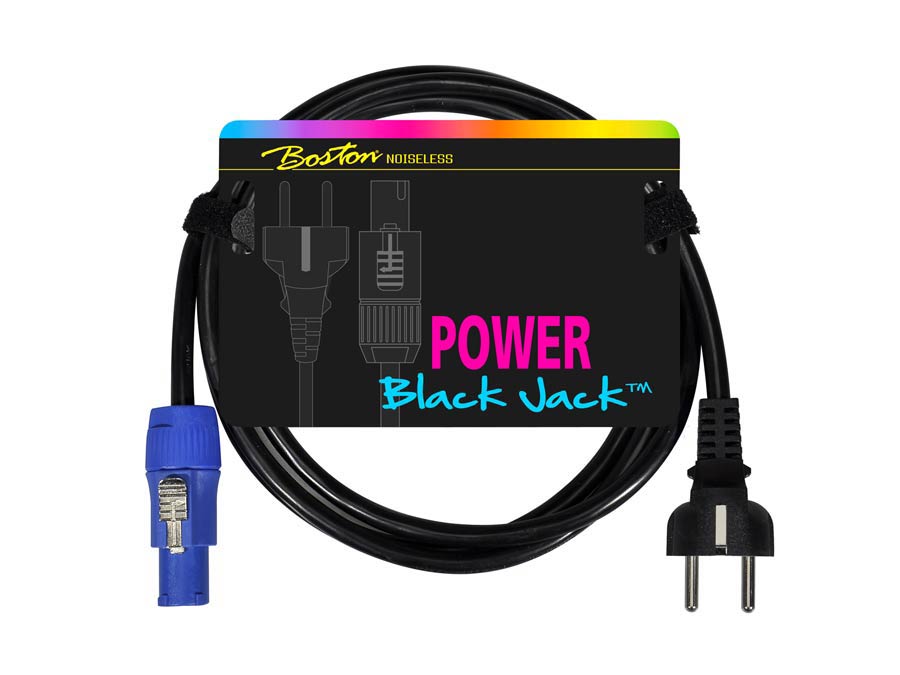 Boston - SM-500-2 - Power Cable Powerconnector To Schuko, 3x 1,5mm2, 2 Meter