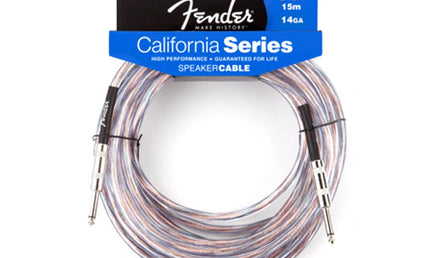 speaker cable 14GA / 2.5mm2, 50ft, 1/4" jack-1/4" jack