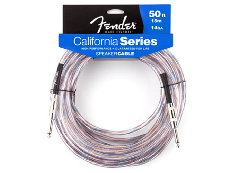 speaker cable 14GA / 2.5mm2, 50ft, 1/4" jack-1/4" jack