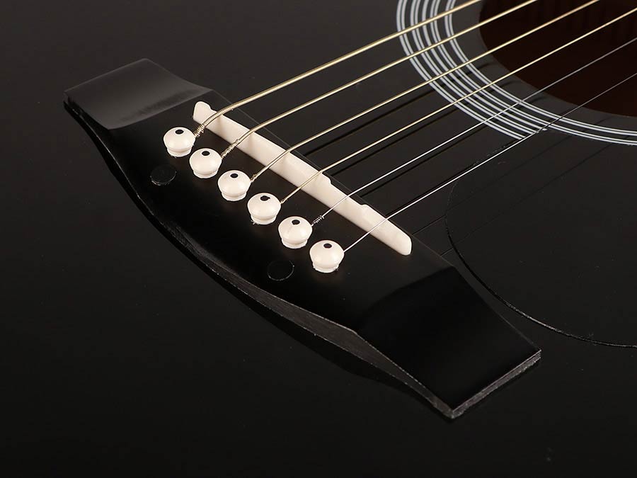 Nashville - GSD-60-CEBK - Dreadnought Guitar - Black