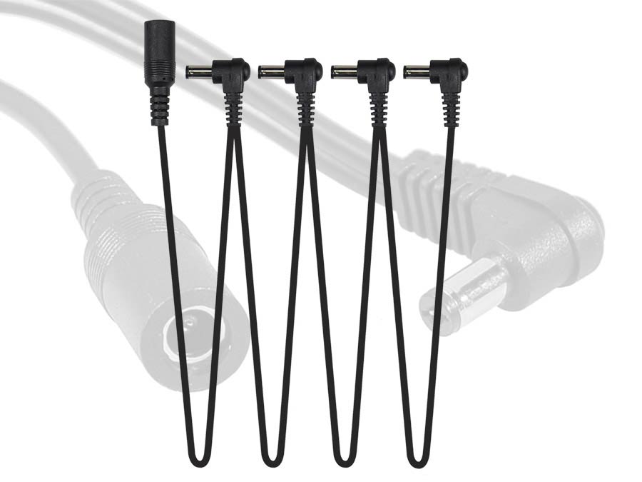 Boston - XCABLE-S4 - Power Distribution Cable, Connects To Psu, 4 Female And 1 Male Connectors, Daisy Chain