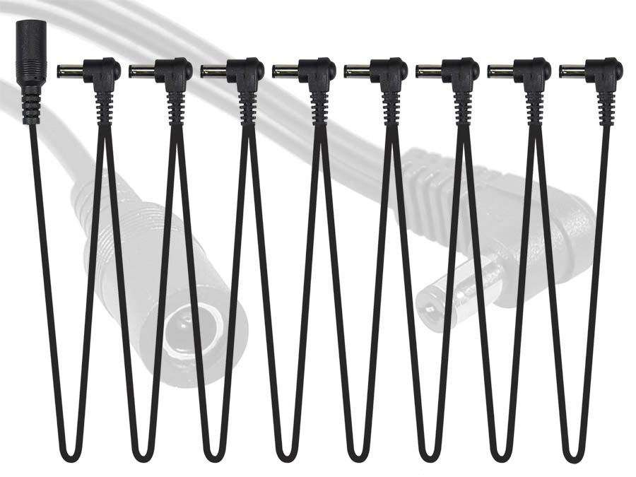 Boston - XCABLE-S8 - Power Distribution Cable, Connects To Psu, 8 Female And 1 Male Connectors, Daisy Chain