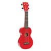 soprano ukulele, red, with bag