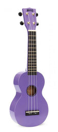 soprano ukulele, purple, with bag