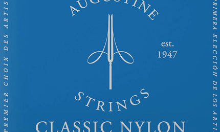 Blue string set classic, regular tension trebles & high tension basses