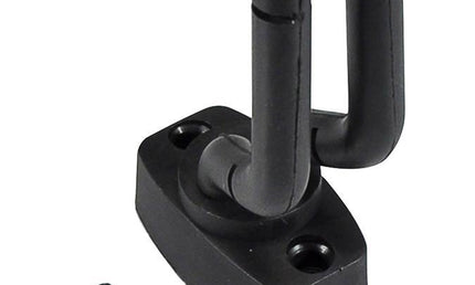 straight wall mounted hook for guitar, plastic base