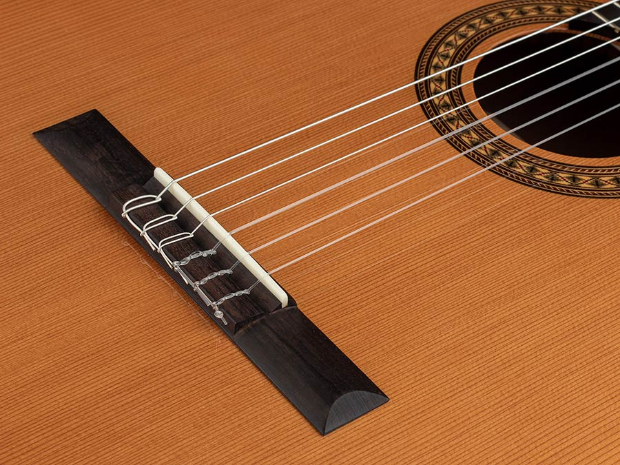 Salvador Cortez CC-25 Solid Top Artist Series Klassieke Gitaar Ceder – afbeelding 4