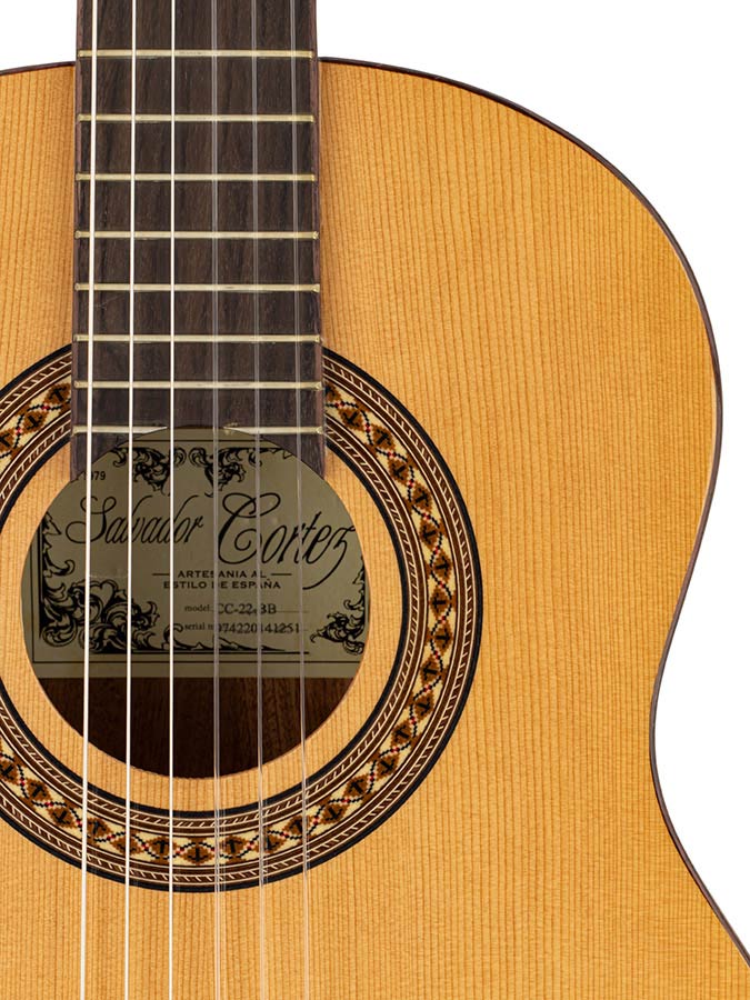 Salvador Cortez CC-22-BB Artist Series Klassieke Gitaar – afbeelding 4