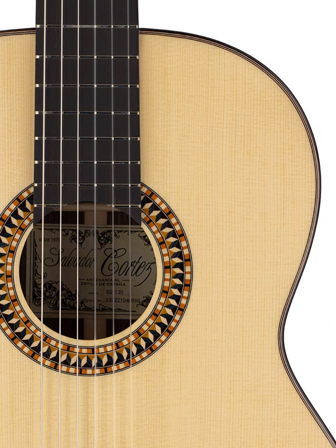 Salvador Cortez CS-130 Master Series Klassieke Gitaar – afbeelding 4