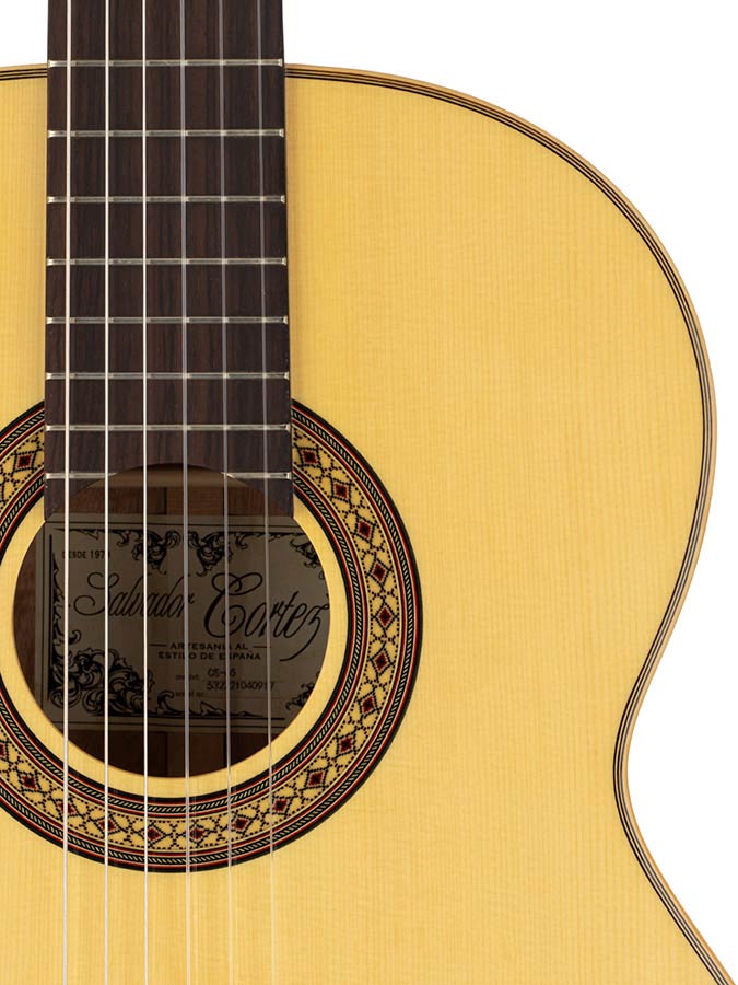 Salvador Cortez CS-65 Concert Series Klassieke Gitaar – afbeelding 4