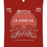 Martin - M260 - string set bronze wound & clear nylon