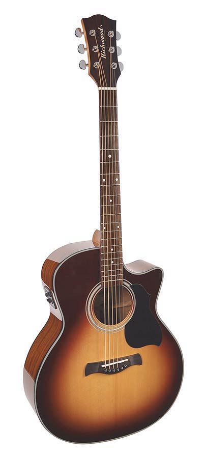 Richwood - G-40-CESB - handmade grand auditorium guitar – Finish, Sunburst