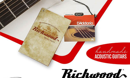 Richwood - P-65-Va - Handmade Parlor Guitar