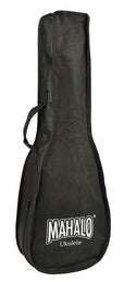 concert ukulele, transparent black, with bag