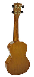 concert ukulele, vintage natural, with bag