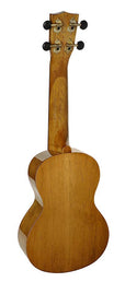 concert ukulele, wide-neck, vintage natural, with bag