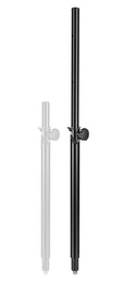 adjustable speaker pole 72-110cm, 35mm steel with M20 thread, fits combo pole cup, max 30kg