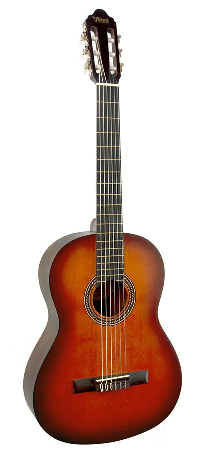 Valencia - VC204CSB - Classic Guitar 4/4 – Sunburst