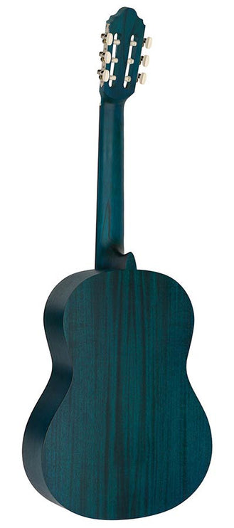 Valencia - VC204TBU - Classic Guitar 4/4 – Transparent Blue