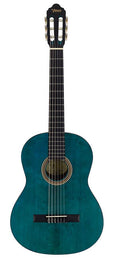 Valencia - VC204TBU - Classic Guitar 4/4 – Transparent Blue